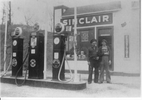 service station