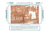 Going to the World's Fair in a horse and buggy.