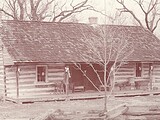 Mertz Log Cabin in Faust Park