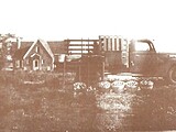 Fruit stand of John & Clarence Prestien