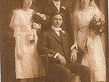 Edward Steiner married Amelia Seiler, circa 1920s.